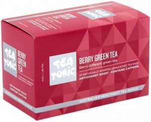 TEA TONIC Berry-Green Tea x 20 Tea Bags