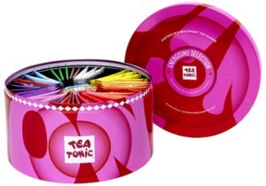 TEA TONIC Energising Selection Round Tin x 40 Tea Bags