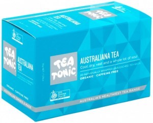 TEA TONIC Organic Australiana Tea x 20 Tea Bags