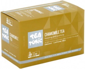 TEA TONIC Organic Chamomile Tea x 20 Tea Bags