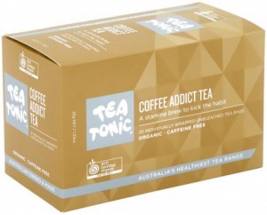 TEA TONIC Organic Coffee Addict Tea x 20 Tea Bags
