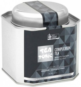 TEA TONIC Organic Complexion Tea Caddy Tin 85g
