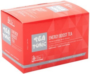 TEA TONIC Organic Energy Boost Tea x 20 Tea Bags