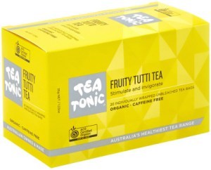 TEA TONIC Organic Fruity Tutti Tea x 20 Tea Bags