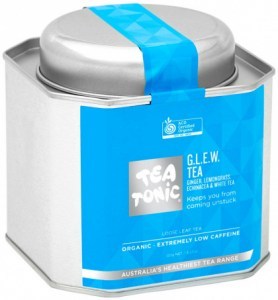 TEA TONIC Organic G.L.E.W. Tea Caddy Tin 120g