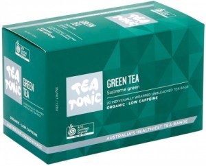 TEA TONIC Organic Green Tea x 20 Tea Bags
