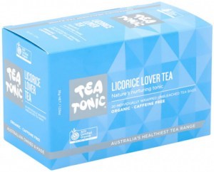 TEA TONIC Organic Licorice Lover Tea x 20 Tea Bags