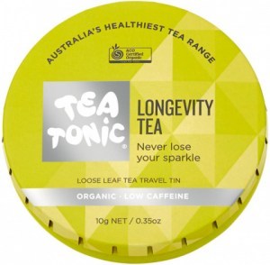 TEA TONIC Organic Longevity Tea Travel Tin 10g
