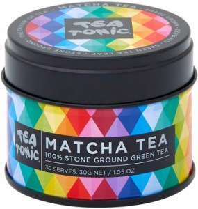 TEA TONIC Organic Matcha Green Tea Platinum (Pure) Tin 30g