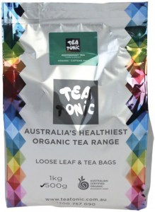 TEA TONIC Organic Peppermint Tea Loose Leaf 500g