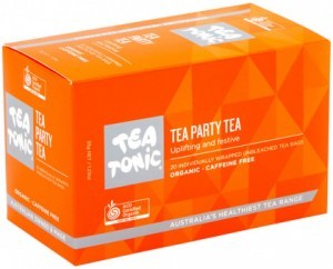 TEA TONIC Organic Tea Party Tea x 20 Tea Bags