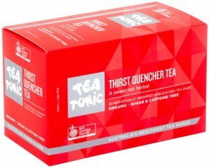 TEA TONIC Organic Thirst Quencher Tea x 20 Tea Bags