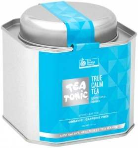 TEA TONIC Organic True Calm Tea Caddy Tin 50g