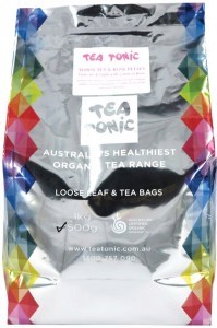 TEA TONIC Organic White Tea & Rose Petals Tea Loose Leaf 500g