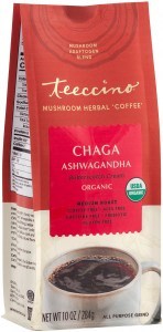 Teeccino Chaga Ashwagandha Butterscotch Cream Mushroom Herbal Coffee 284g