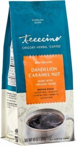 Teeccino Dandelion Caramel Nut Chicory Herbal Coffee 284g