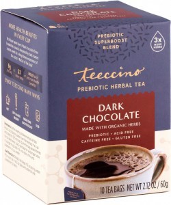 Teeccino Dark Chocolate Prebiotic 10Teabags Box 60g
