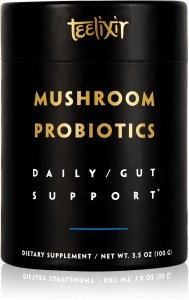 Teelixir Mushroom Probiotics Daily Gut Support  100g MAY24