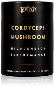 Teelixir Organic Cordyceps Mushroom Powder High/Energy Performance  100g
