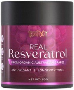 TEELIXIR Real Resveratrol From Organic Australian Grapes 50g