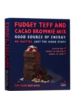 Teff Tribe Fudgey Teff And Cacao Brownie Mix  320g JAN24