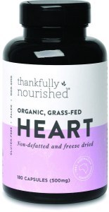 Thankfully Nourished Australian Organic Heart 180caps