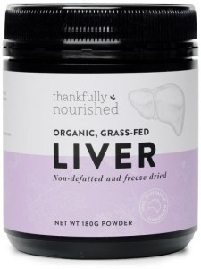 Thankfully Nourished Australian Organic Liver Powder 180g