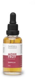 Thankfully Nourished Monk Fruit Concentrate - Vanilla 50ml