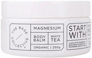 THE BASE COLLECTIVE Body Balm Magnesium & White Tea 250g