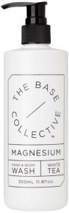 THE BASE COLLECTIVE Hand & Body Wash Magnesium & White Tea 350ml