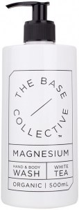 THE BASE COLLECTIVE Hand & Body Wash Magnesium & White Tea 500ml