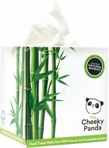 The Cheeky Panda Facial Tissue Cube Box 56 Sheets