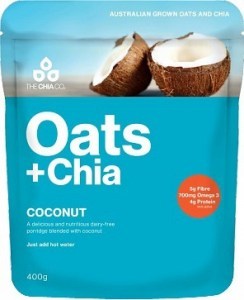 The Chia Co Oats + Chia Coconut 400g