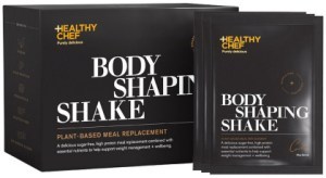 THE HEALTHY CHEF Body Shaping Shake (Plant-Based Meal Replacement) Cocoa Sachets 35g x 14 Pack