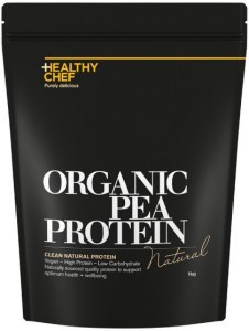 THE HEALTHY CHEF Organic Pea Protein Natural 900g