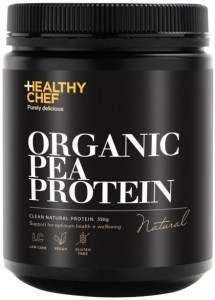THE HEALTHY CHEF Organic Pea Protein Natural 450g