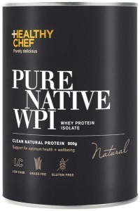 THE HEALTHY CHEF Pure Native WPI (Whey Protein Isolate) Natural 750g