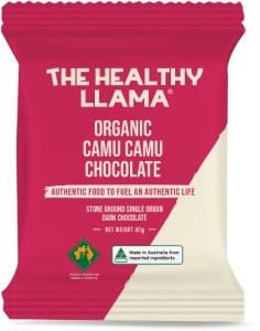 The Healthy Llama Organic Camu Camu Chocolate  42g FEB25