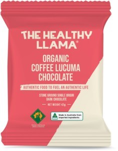 The Healthy Llama Organic Coffee Lucuma Chocolate  42g FEB25