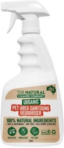 The Natural Cleaner Company Organic Pet Area Sanitising Deodoriser 750ml