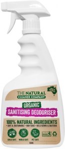 The Natural Cleaner Company Organic Sanitising Deodoriser 750ml