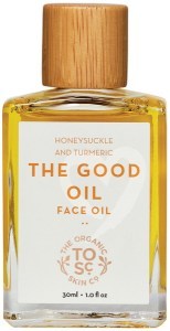 THE ORGANIC SKIN CO Organic The Good Oil Face Oil Honeysuckle and Turmeric 30ml