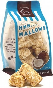 The Sydney Marshmallow Co Toasted Coconut Marshmallow G/F 200g