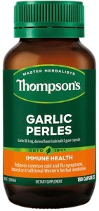 THOMPSON'S Garlic Perles 180c