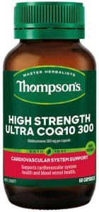 THOMPSON'S High Strength Ultra CoQ10 300 60c