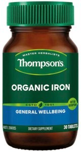 THOMPSON'S Organic Iron 30t