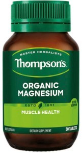 THOMPSON'S Organic Magnesium 50t