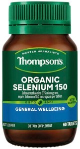 THOMPSON'S Organic Selenium 150 60t