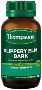 THOMPSON'S Slippery Elm Bark Chewable 60t