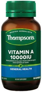 THOMPSON'S Vitamin A 10000IU 150c